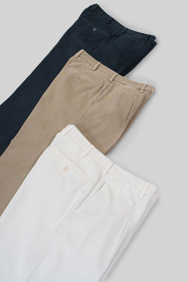 Rota Sport Winter Ice cotton elastan sport trousers 1 pleat Qualità Garantita