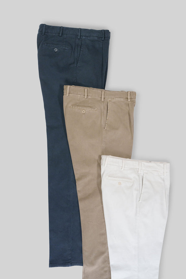 Rota Sport Winter Ice cotton elastan sport trousers 1 pleat Qualità Garantita