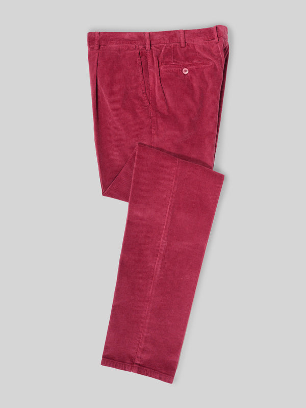 Rota Sport Winter Cherry corduroy sport trousers 1 pleat Novità