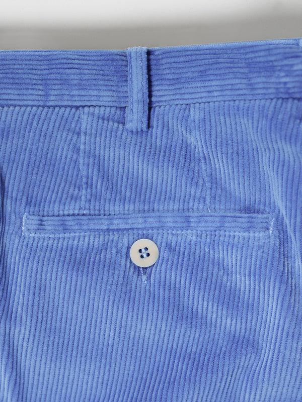 Rota Sport Winter Cobalt corduroy sport trousers 1 pleat Presa