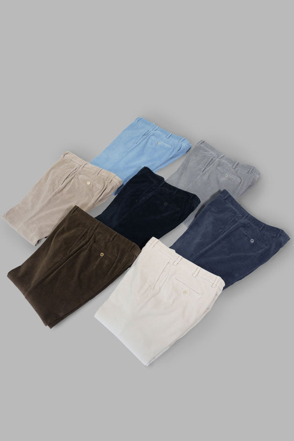 Rota Sport Winter Dark blue corduroy sport trousers Offerte