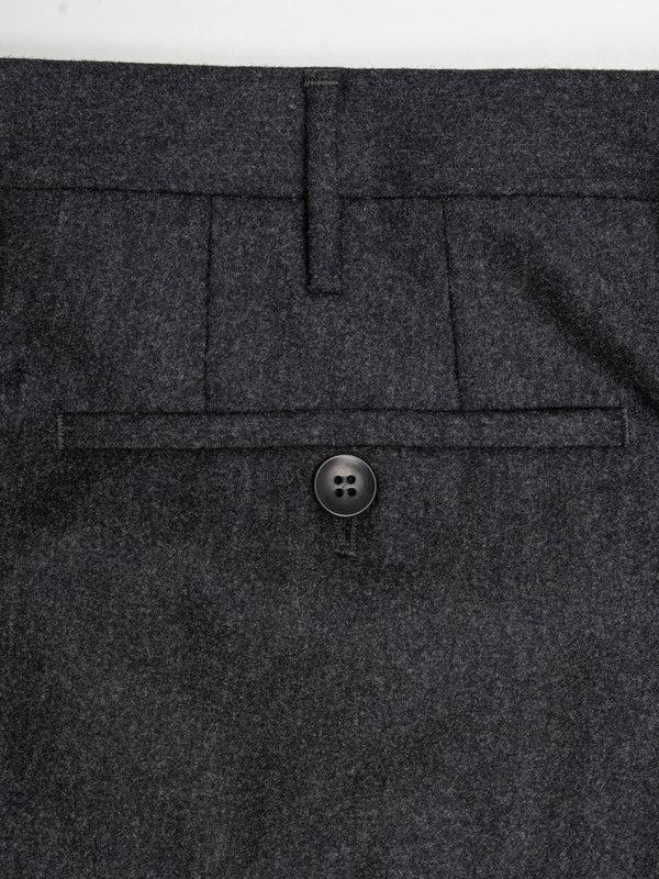 Rota Winter Dark grey flannel trousers In Saldo