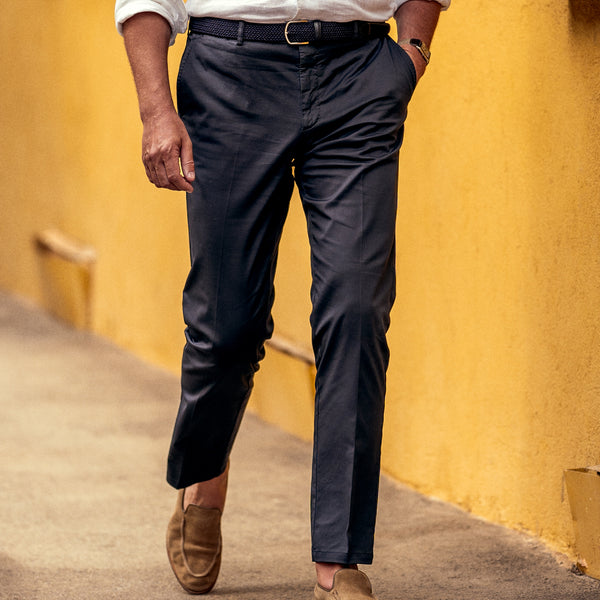 Rota Sport Summer Dark blue cotton supima sport trousers Nuovo