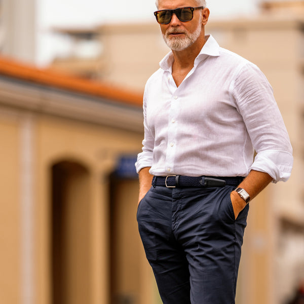 Rota Sport Summer Dark blue cotton supima sport trousers Nuovo