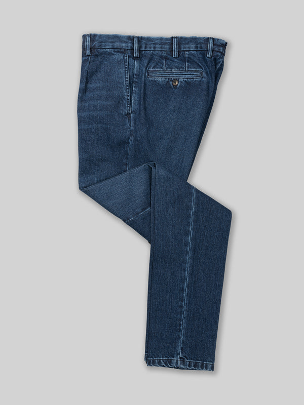 Rota Sport Winter Blue denim cotton sport trousers Qualità Garantita