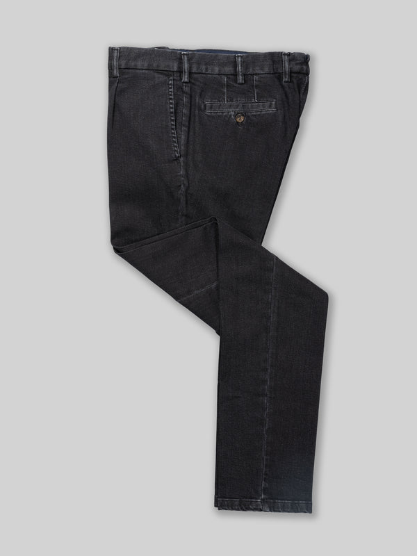 Rota Sport Winter Black denim cotton sport trousers Acquista Ora