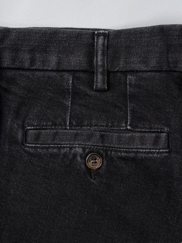 Rota Sport Winter Black denim cotton sport trousers Acquista Ora