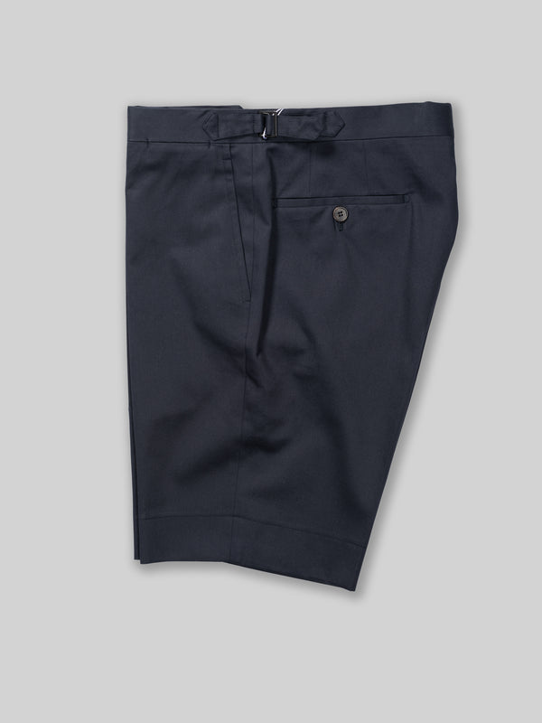 Rota Summer Dark blue pair of regular fit cotton bermuda Promozione Limitata