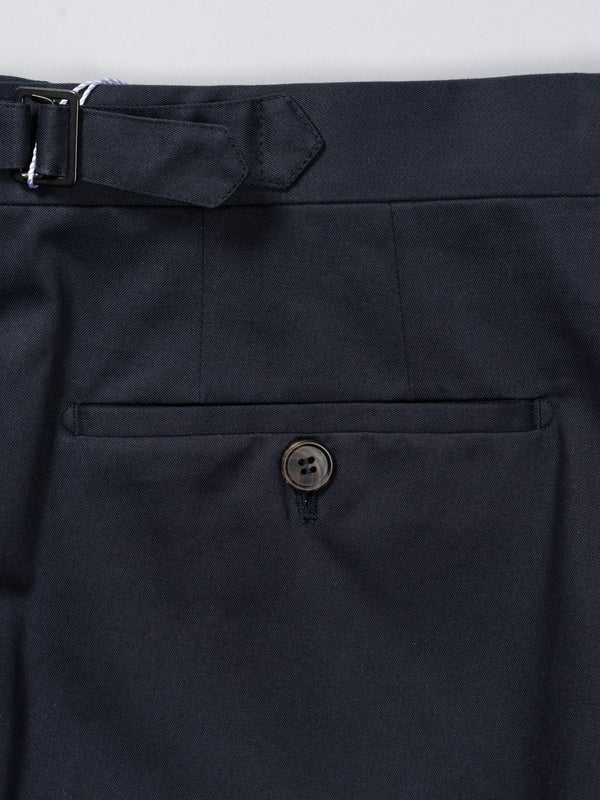 Rota Summer Dark blue pair of regular fit cotton bermuda Promozione Limitata