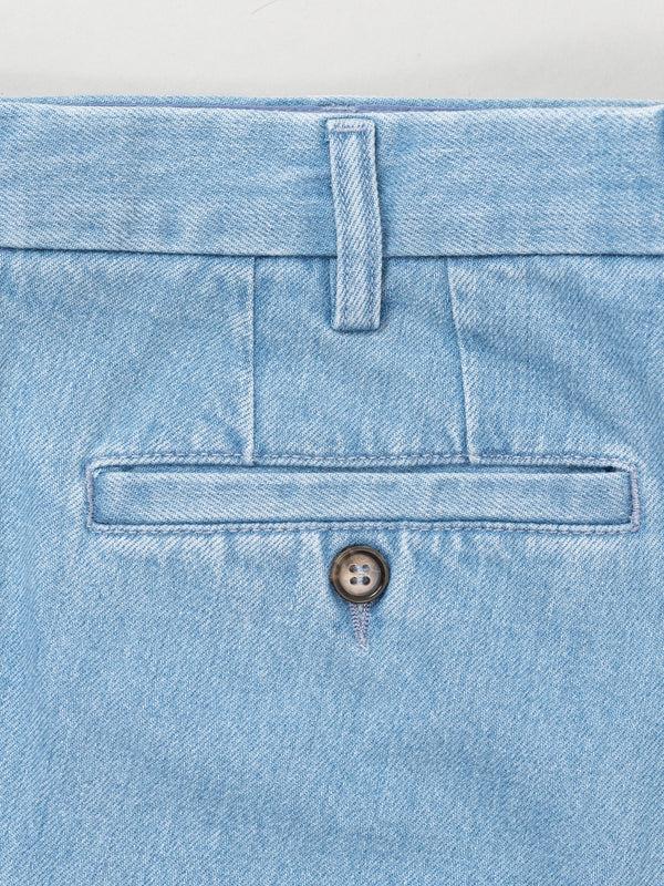 Rota Sport Winter Light blue denim cotton sport trousers Vendite stagionali