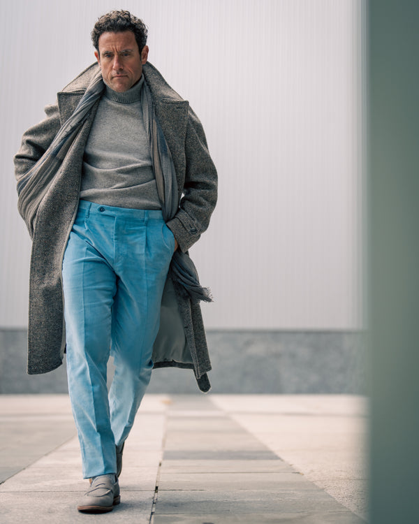 Rota Winter Azure corduroy medium wale trousers Online