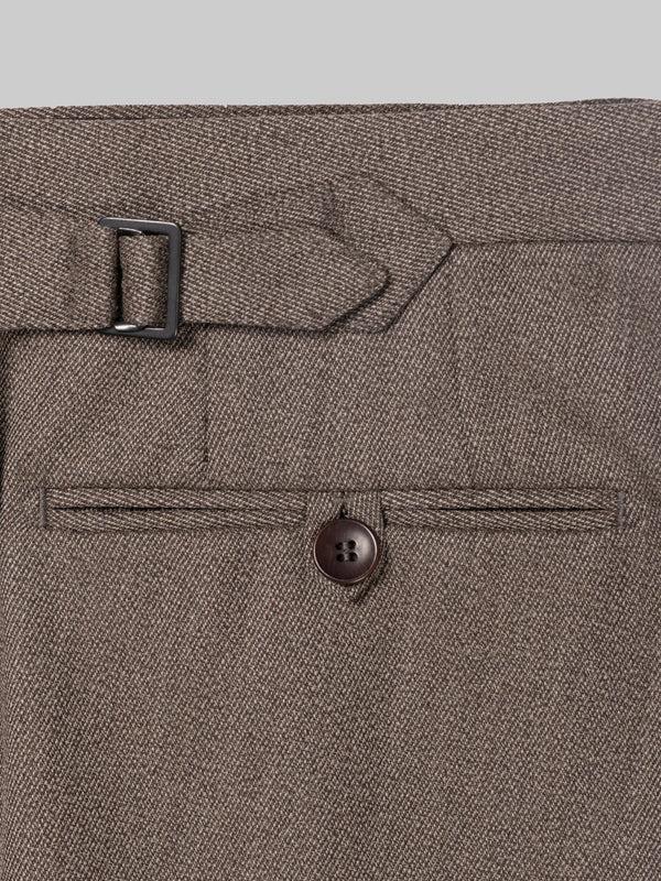 Rota Winter New York wool covert trousers In Saldo