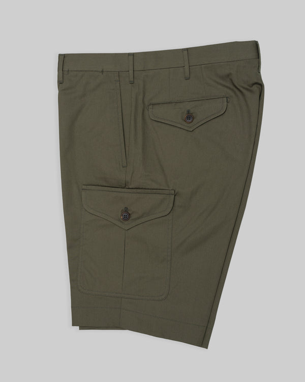 Rota Summer Green cotton bermuda cargo Negozi Online