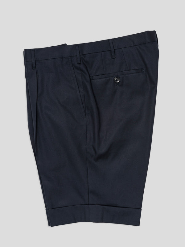 Rota Summer Dark blue pair of regular fit supima cotton bermuda Shopping Online