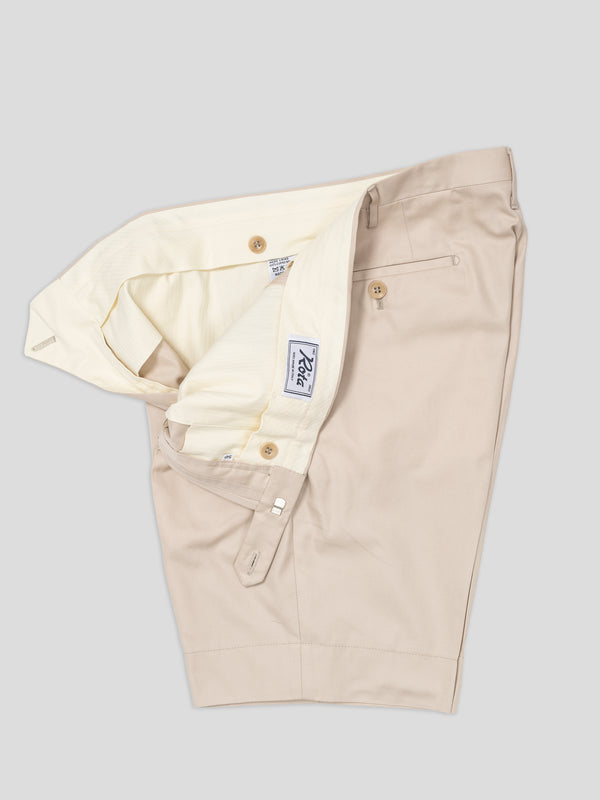 Rota Summer Light beige pair of regular fit supima cotton bermuda Affare Del Giorno