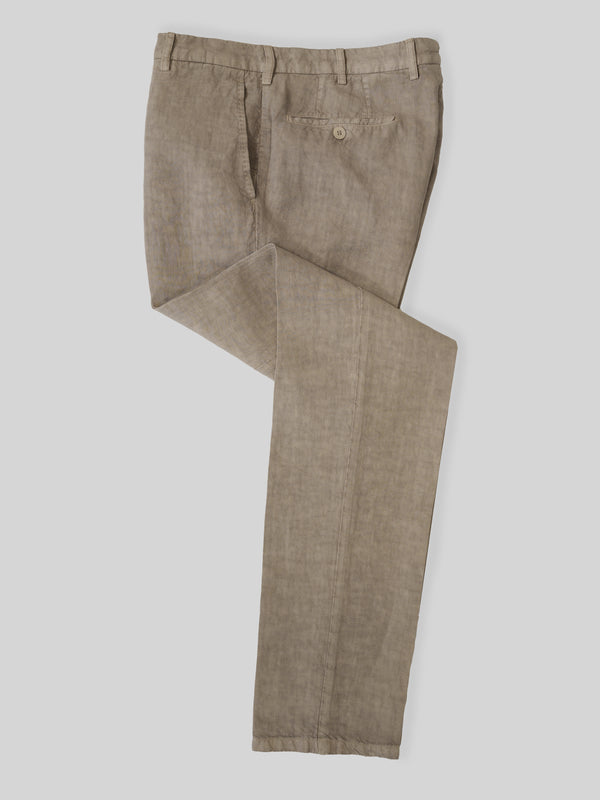 Rota Sport Summer Beige linen sport trousers Prezzo Ridotto