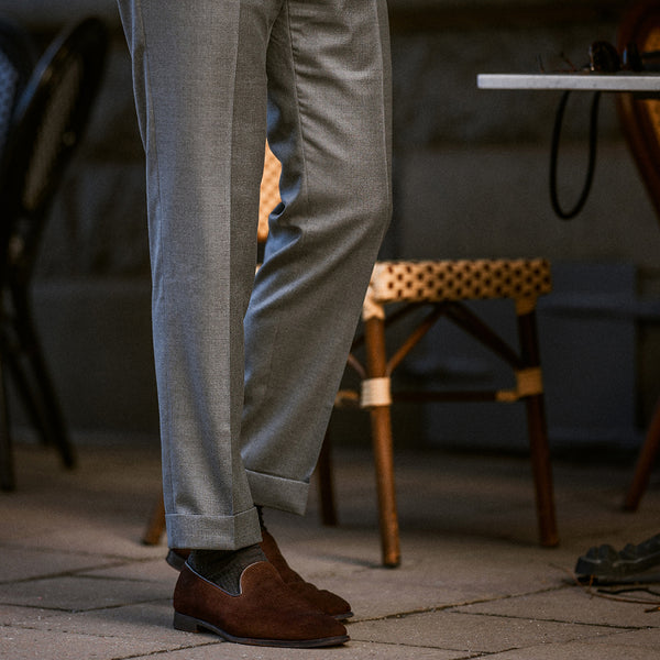 Rota Summer Pisa worsted wool trouser In Linea