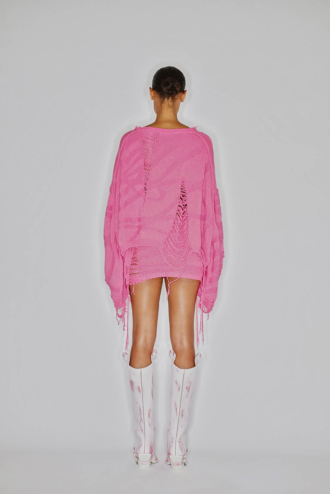 Ssheena Krafen — Maglione crop unisex Outlet