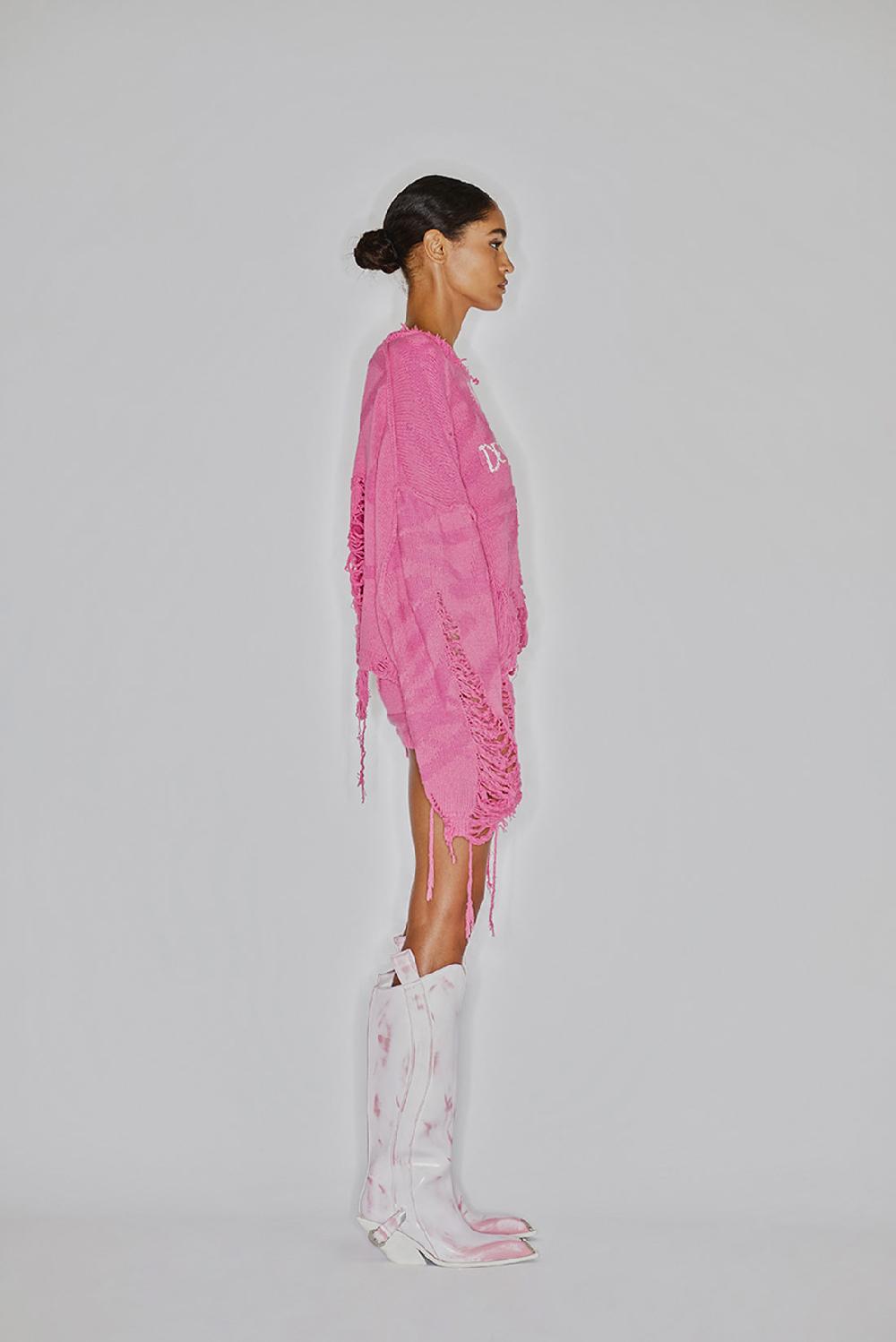 Ssheena Krafen — Maglione crop unisex Outlet