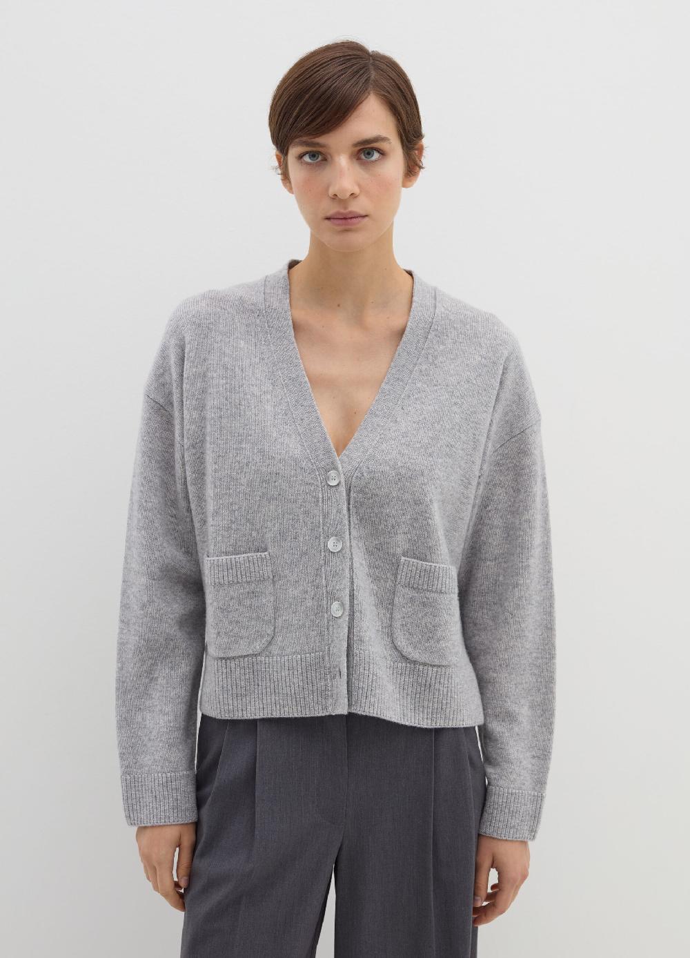 Stefanel Cardigan in lana e cashmere con scollo a V I Più Venduti