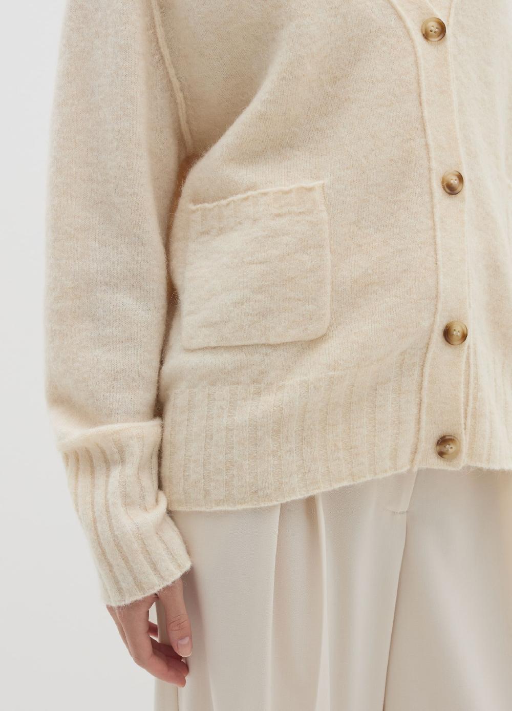 Stefanel Cardigan in misto lana e alpaca con scollo a V Vendite Flash