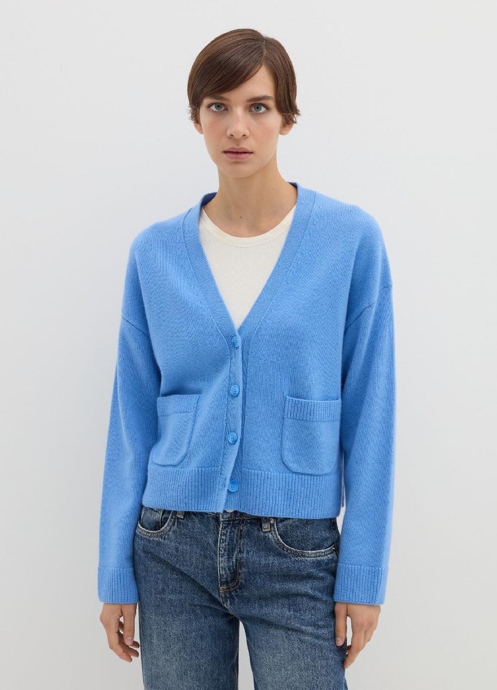 Stefanel Cardigan in lana e cashmere con scollo a V Negozio