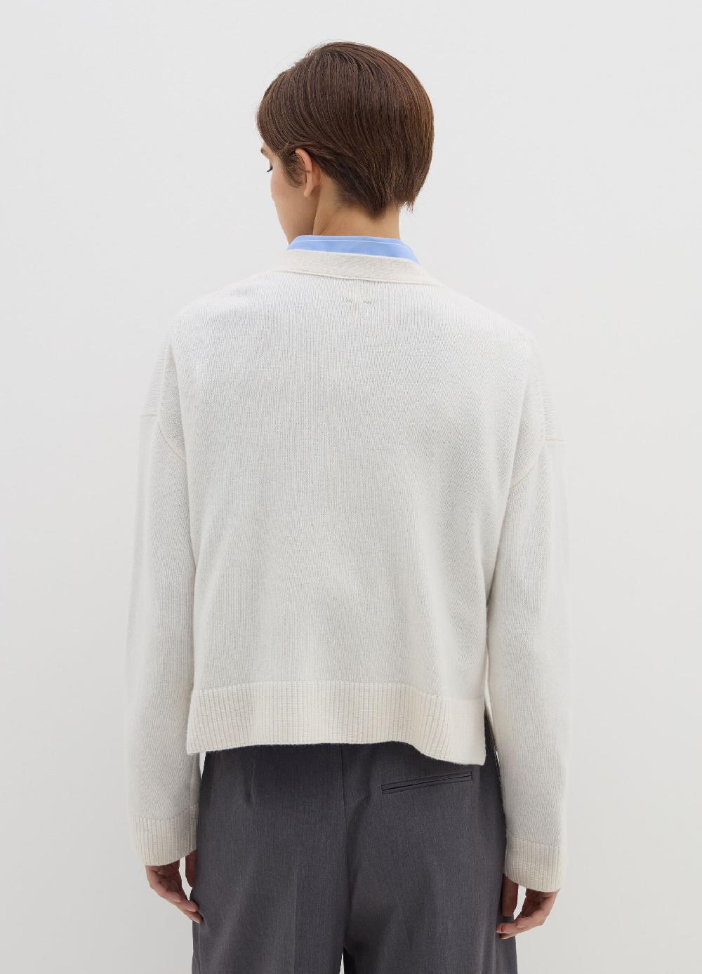 Stefanel Cardigan in lana e cashmere con scollo a V In Saldo