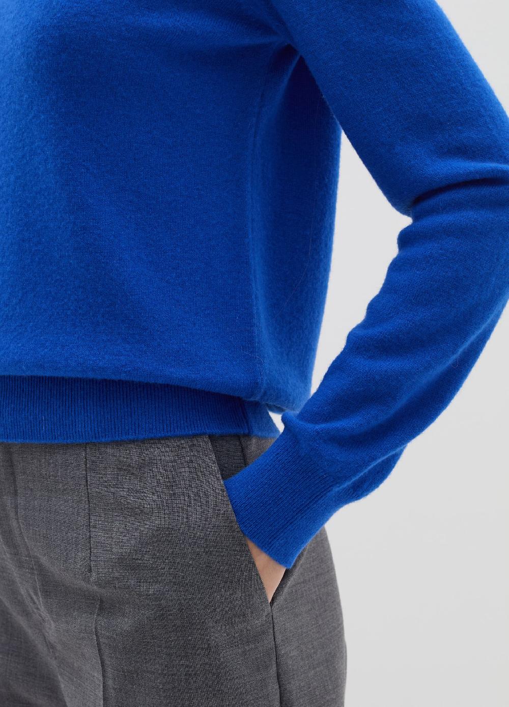 Stefanel Maglia in lana cardata con maniche lunghe Qualità