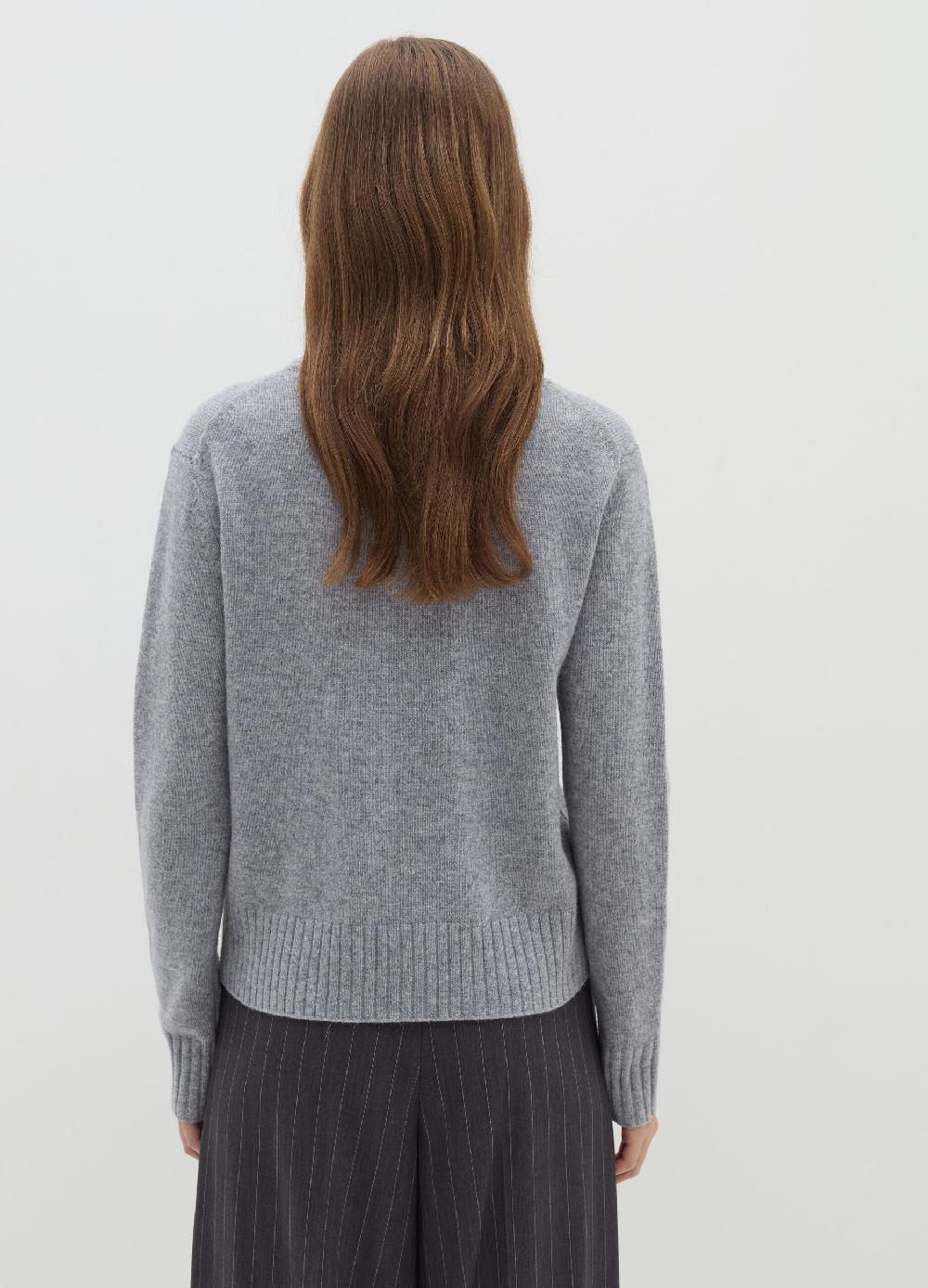 Stefanel Cardigan girocollo in lana cardata Pezzi Unici