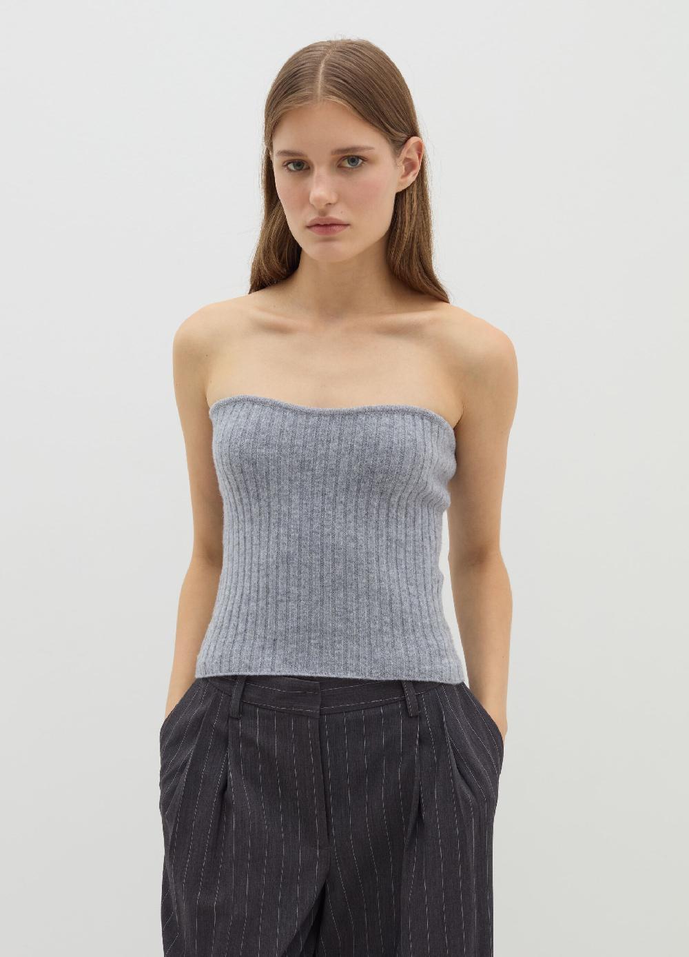 Stefanel Top a fascia in lana cardata Soddisfazione Garantita