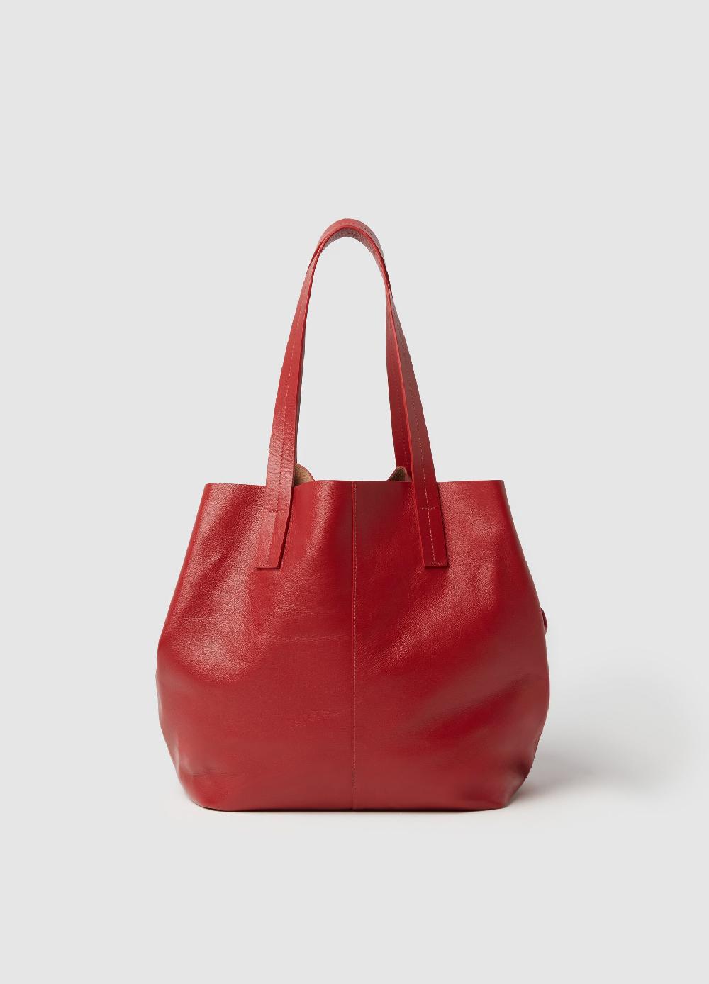 Stefanel Borsa shopper in pelle Convenienza