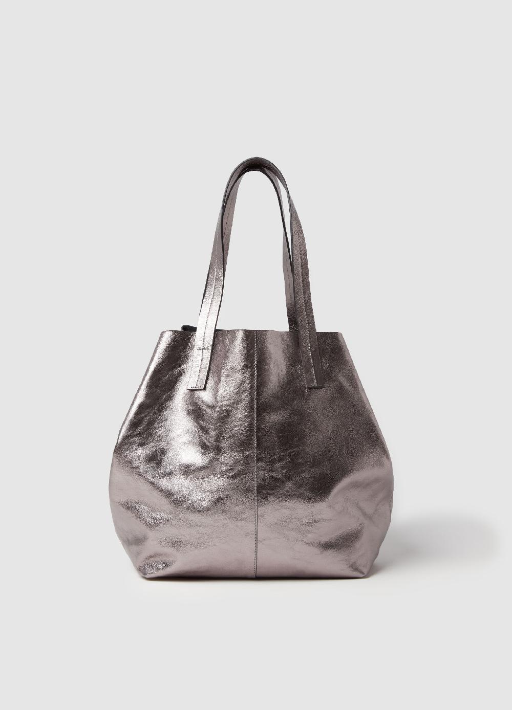 Stefanel Borsa shopper in pelle Pezzi Unici