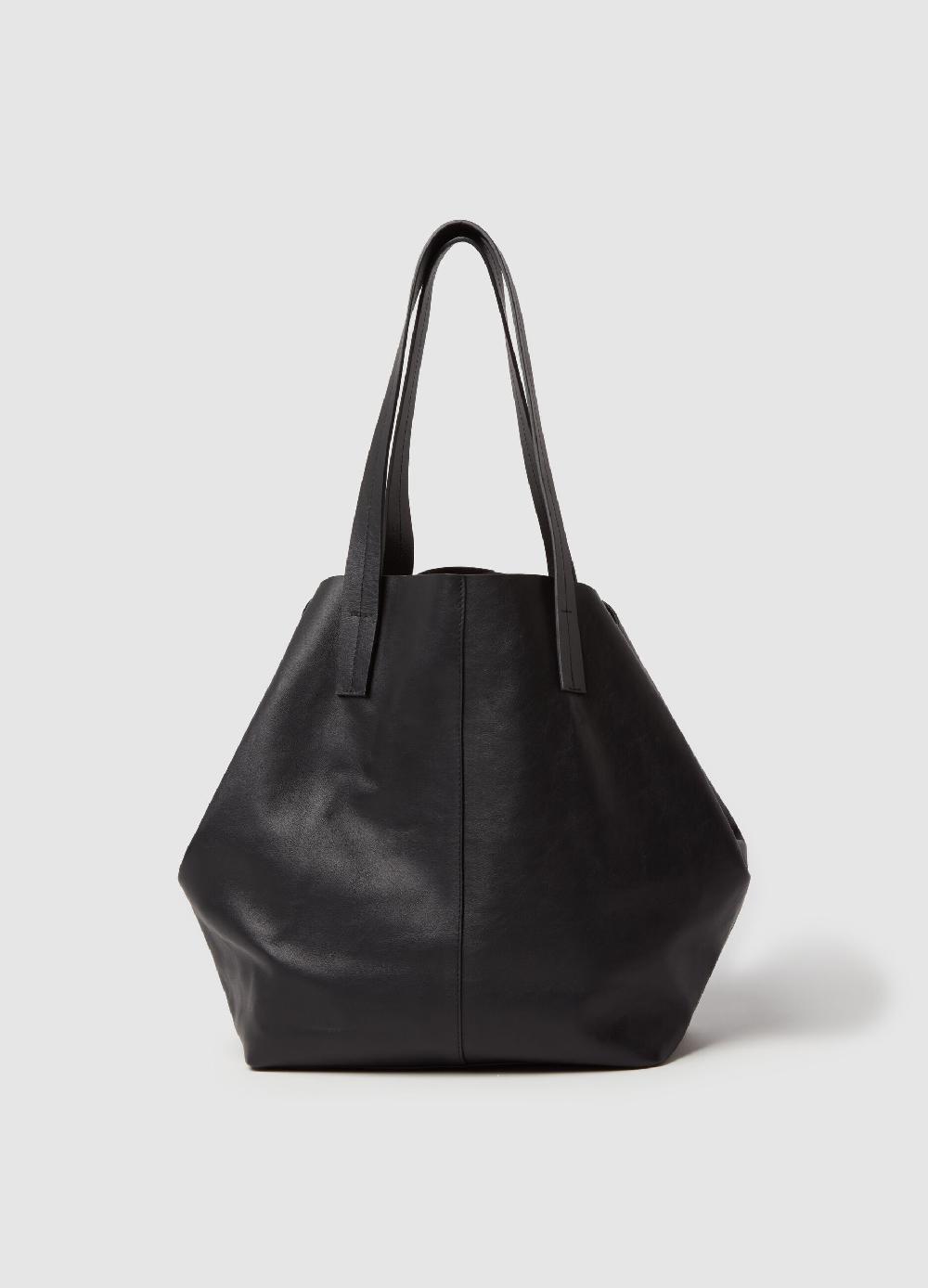 Stefanel Borsa shopper in pelle Presa