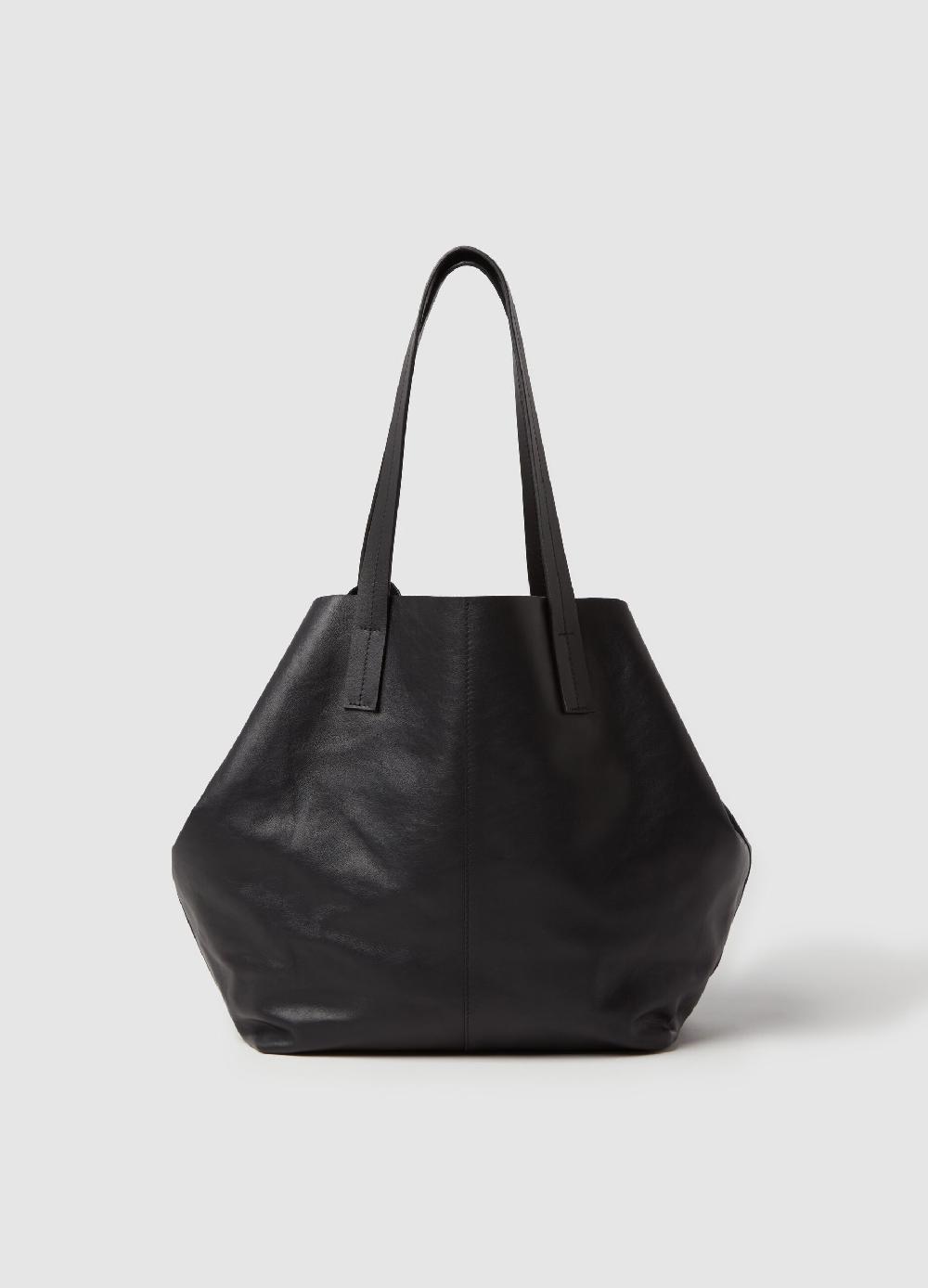 Stefanel Borsa shopper in pelle Presa