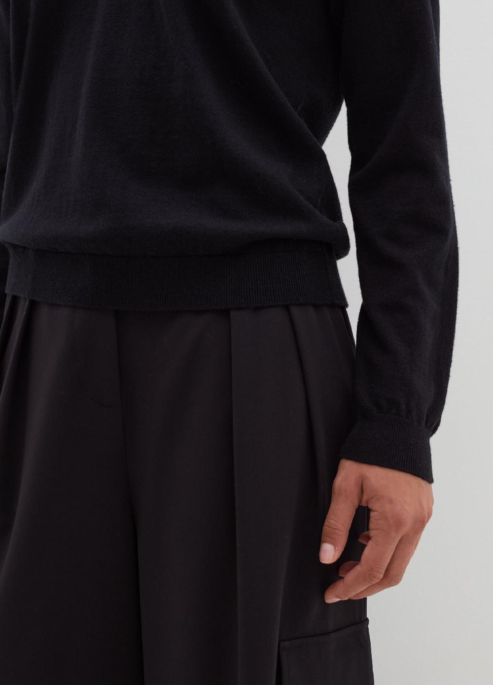 Stefanel Pullover in lana cotone e cashmere scollo a V Acquista Ora