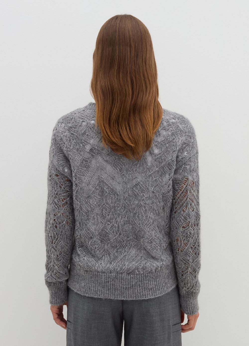 Stefanel Pullover traforato con lurex Fino Al -60%
