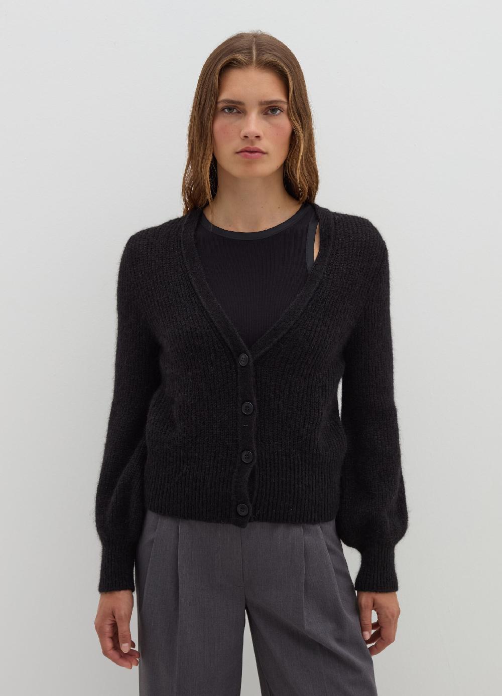 Stefanel Cardigan in lurex con scollo a V Affare Del Giorno