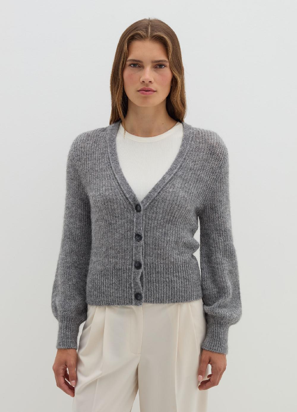 Stefanel Cardigan in lurex con scollo a V Sottocosto
