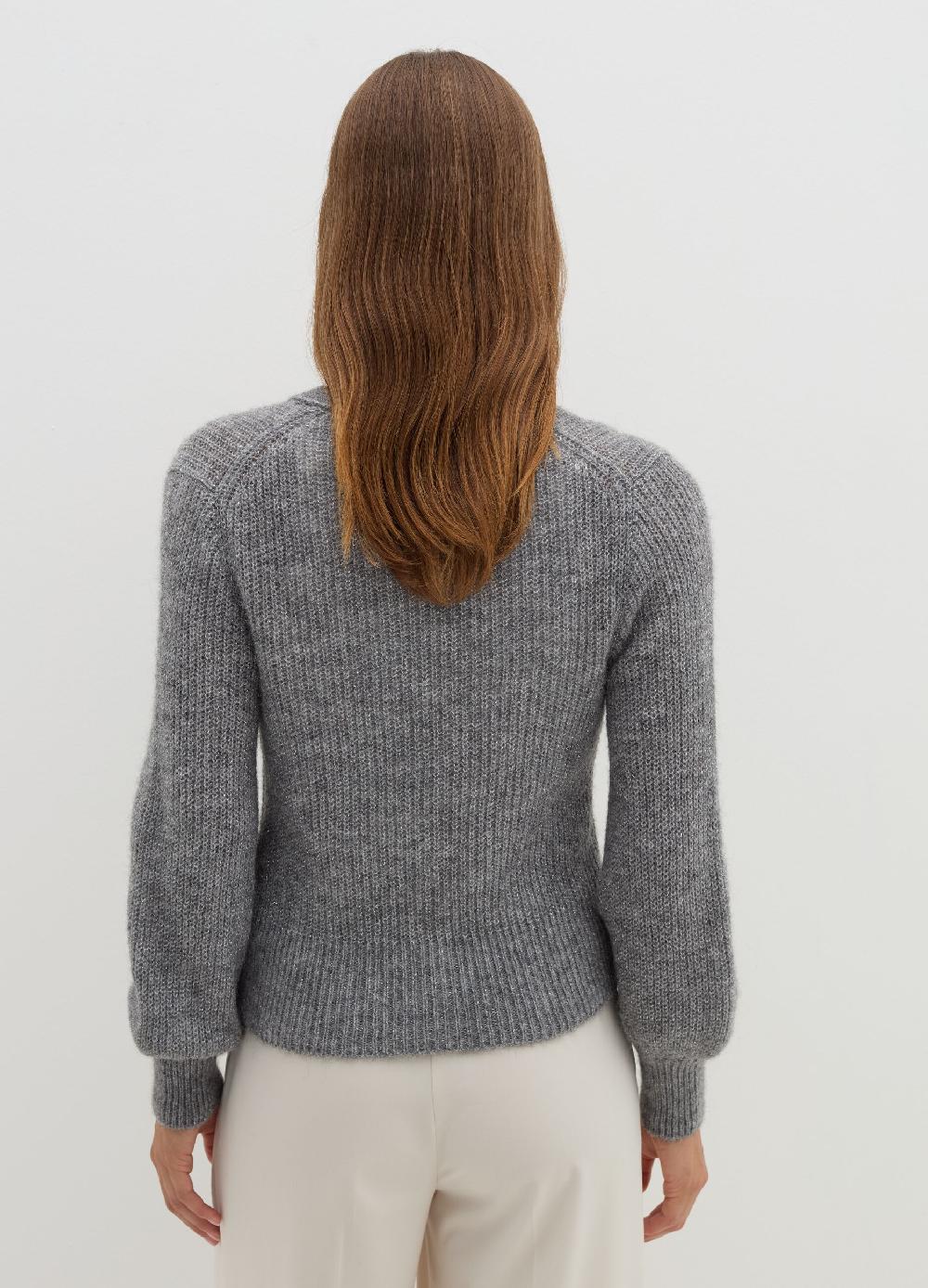 Stefanel Cardigan in lurex con scollo a V Sottocosto