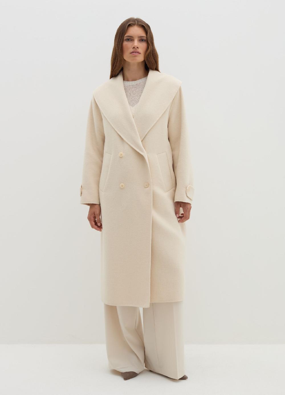 Stefanel Cappotto lungo doppiopetto Vendite Flash