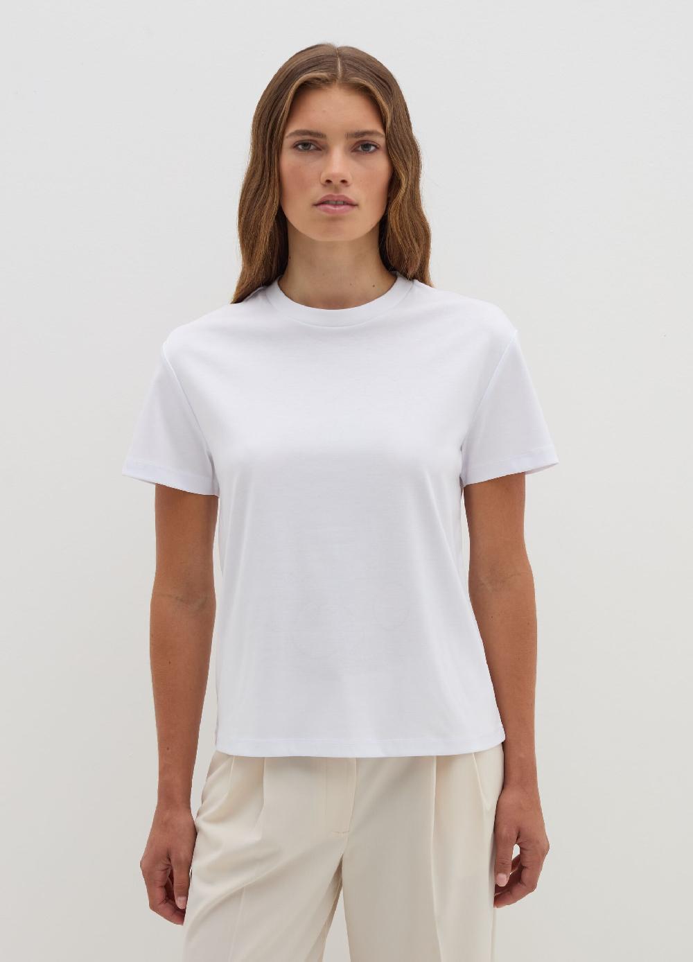 Stefanel T-shirt girocollo in jersey Negozio
