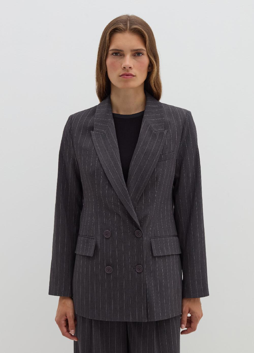 Stefanel Blazer gessato doppiopetto Italy