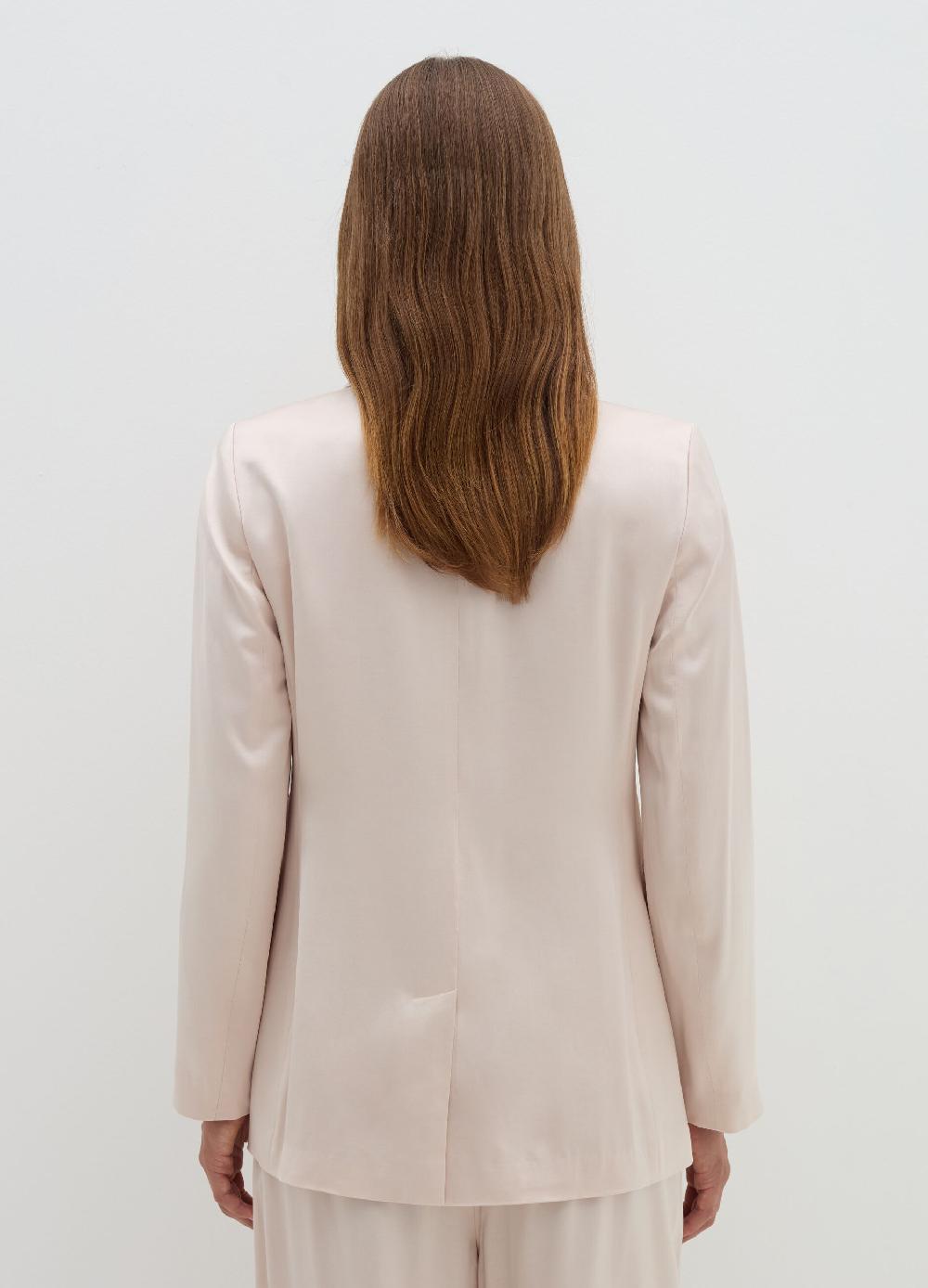 Stefanel Blazer fluido monopetto in viscosa satin Fino Al -60%