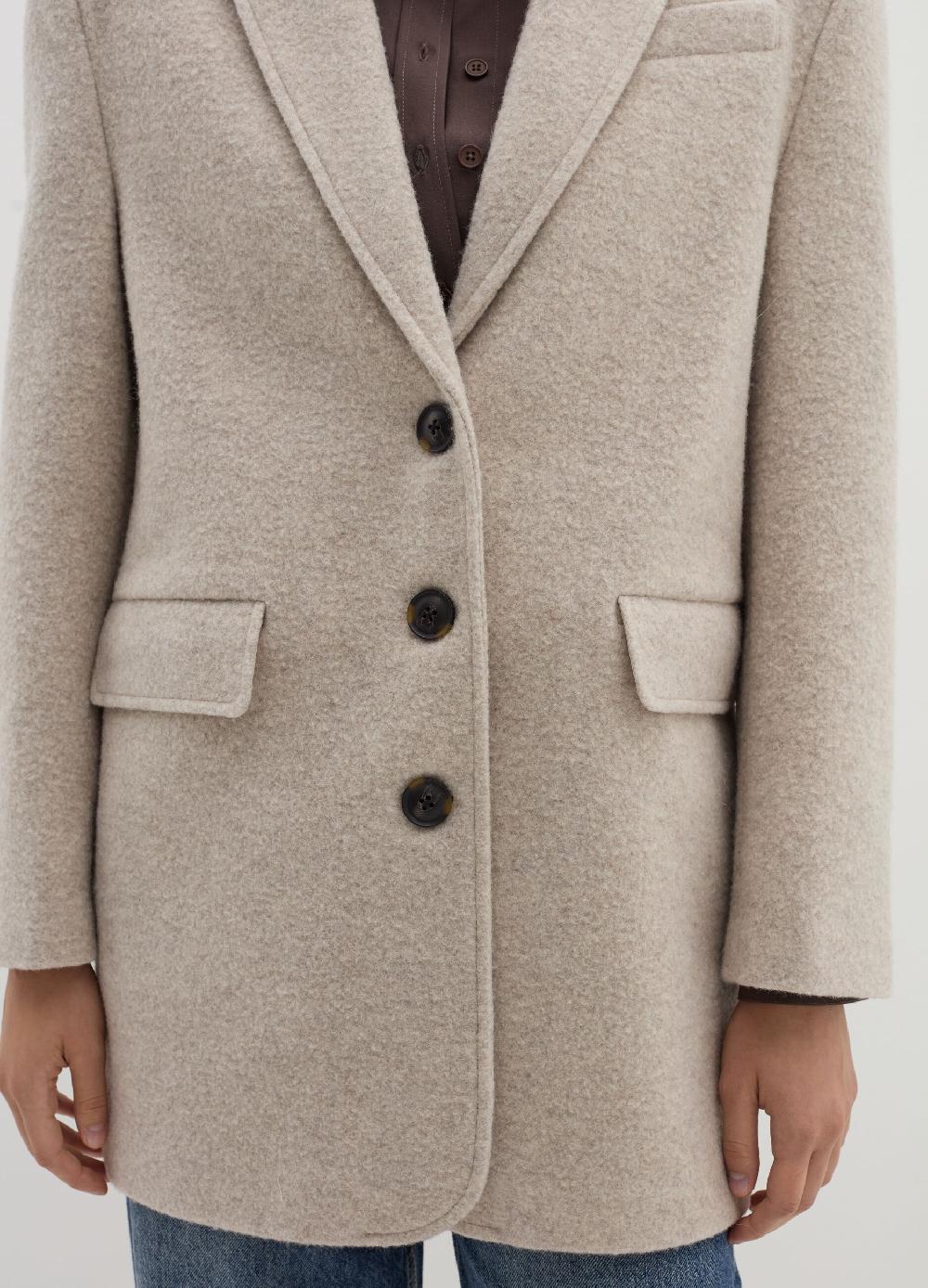 Stefanel Cappotto sette ottavi in panno Sottocosto