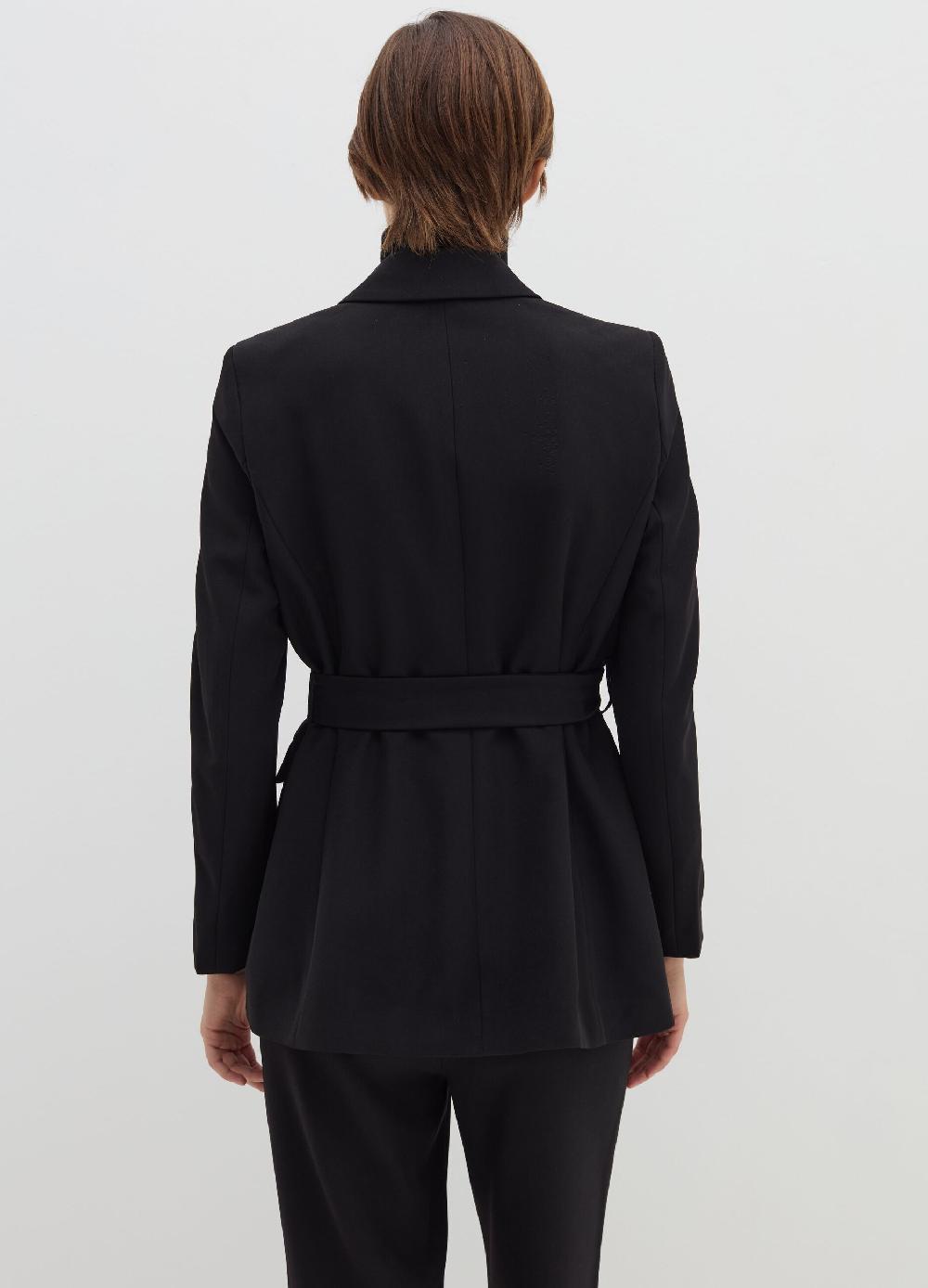 Stefanel Blazer monopetto con cintura Vendita Economica