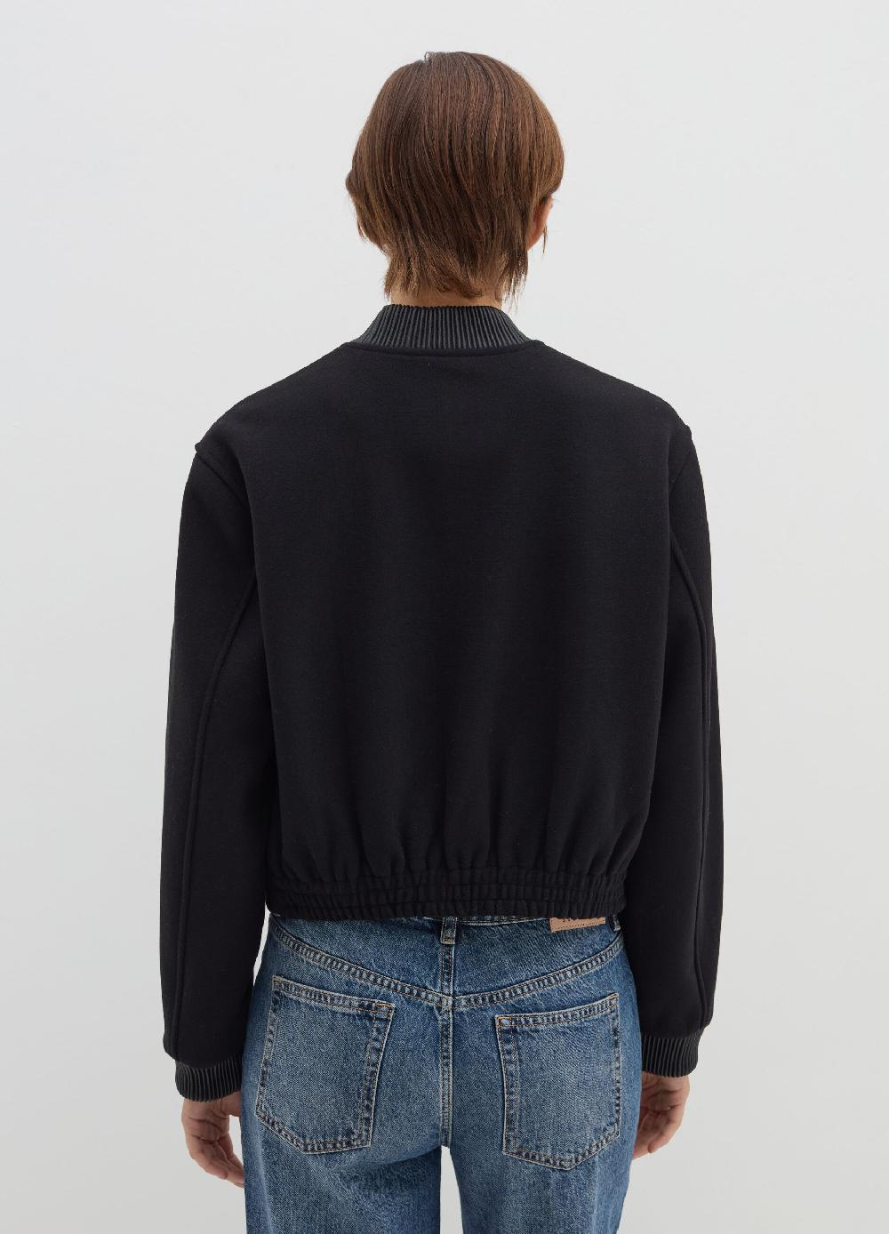 Stefanel Bomber full-zip in tweed Negozio