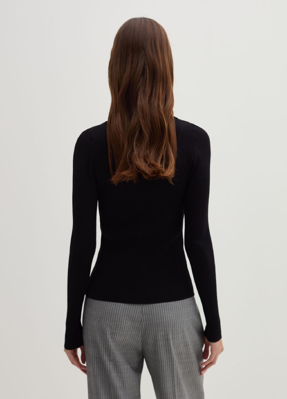 Stefanel Cardigan in crêpe con dettagli cut out 2025