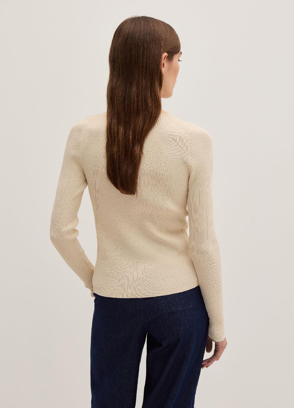 Stefanel Cardigan in crêpe con dettagli cut out Italia