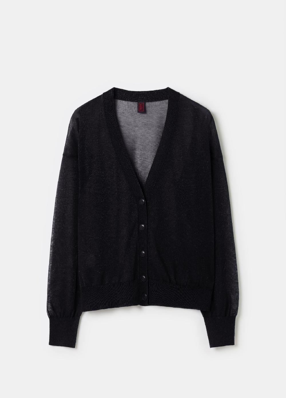 Stefanel Cardigan effetto trasparenza Qualità Garantita