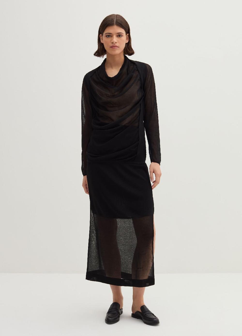 Stefanel Maglia effetto trasparenza con maniche raglan Negozi Online
